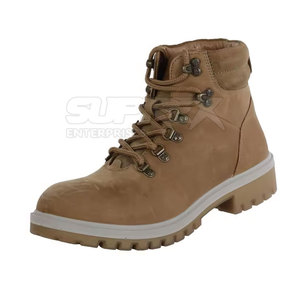 Men Work Boots Heavy Duty Steel <b>Toe</b> Waterproof Durable Leather Slip Ankle <b>Support</b> Comfortable - Product Image 5