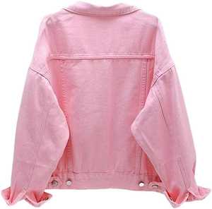 Nueva Chaqueta Vaquera 100% Algodón para Hombre, Estilo Vintage, Color Sólido, Botón Único, Informal, Transpirable, con Logotipo Frontal Personalizable - Product Image 2