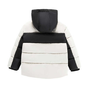 Abrigo de invierno con cierre de cremallera, chaqueta acolchada a prueba de viento para niños, ropa cálida de invierno para bebés - Product Image 3