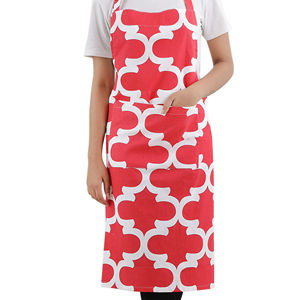 100% Cotton Sleeveless Printed <b>Apron</b> for Hotel <b>Kitchen</b> Outdoor Use Durable and Stylish <b>Kitchen</b> Cleaning Accessory - Product Image 1