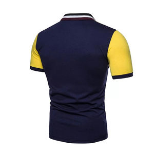 2026 été saisons hommes Polo respirant Stretch tricot T-Shirt coupe régulière à manches courtes col haut - Product Image 3