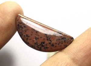 Attrayant acajou obsidienne Cabochon forme fantaisie pour la fabrication de bijoux lisse poli acajou obsidienne pierre précieuse cadeau pour elle - Product Image 4