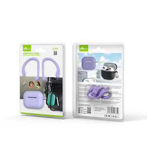 SET of 6 MORA for AirPods Pro <b>Accessories</b> Protective Cover for <b>Headphones</b> Shockproof and Protective Function - Product Image 3