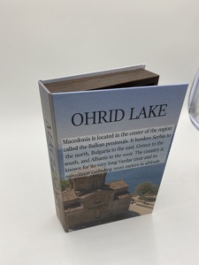 Venta al por mayor de lujo moderno de moda mesa de madera de alta calidad personalizable caja de libro de tapa dura hecho a mano forma de flor decoración del hogar - Product Image 2