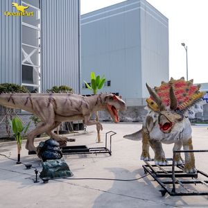 Dinosaurio Animatronic Real de gran tamaño artificial del parque temático de Dino para la exhibición - Product Image 1