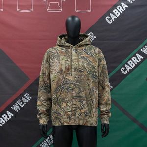 Sudadera con Capucha Ligera de Invierno para Hombre, Estampado de Camuflaje, Transpirable, Absorbe la Humedad, 100% Poliéster, Resistente al Viento - Product Image 2