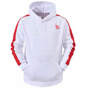 Venta al por mayor tarifa transpirable Fitness entrenamiento Jogging traje diseño personalizado con cuello con capucha para invierno patrón sólido - Product Image 2