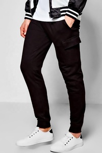 Pantalones de chándal informales con estilo para hombre, tamaño personalizado, poliéster ligero, lona de algodón, cintura media, patrón recto, ropa para correr, nuevo - Product Image 2