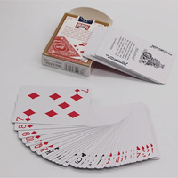 Jeu de cartes de poker Spider Solitaire 54 Deck Standard avec impression de logo personnalisé et personnalisé en boîte de 12 cartes à jouer en papier