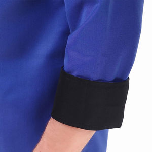 Uniforme de Camarero para Restaurante, Chaqueta de Chef Unisex de Manga Larga Personalizada, Lona de Alta Calidad con Bordado, Poliéster/Algodón de Secado Rápido para Bar - Product Image 6