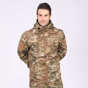 Chaqueta Softshell para Hombre Más Vendida, Impermeable, con Capucha, Informal, Ligera, Estilo Urbano de Invierno, OEM - Product Image 3