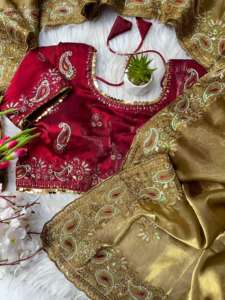 ชุดแฟชั่นแฟนซีเสื้อไหม zimmy Choo นุ่มแท้พร้อมชุดปักลายสวยงาม3มม. ผู้ส่งออกทั่วโลก - Product Image 3