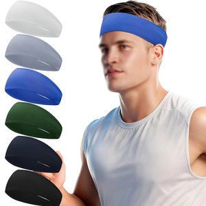 Sweat <b>Control</b> Headband Soft Elastic Headband For Fitness Sessions Lightweight Fabric Headband Comfortable <b>Grip</b> Headband - Product Image 1