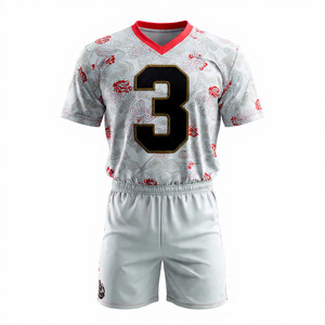 Ensemble de maillot et short de rugby brodé, uniforme d'équipe de rugby, uniforme d'entraînement pour le jeu - Product Image 1