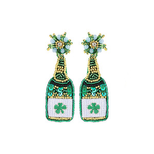 Handmade Gold and Silver Plated <b>Christmas</b> <b>Earrings</b> with Geometric Design New Gorgeous Low-Priced Jewelry for Anniversaries - Product Image 5