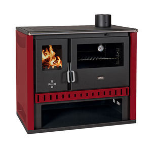 Salida de calefacción de habitación de 15 kW Estufa de leña de hierro independiente para el hogar y el hotel 5,0 kg/h Consumo de combustible Precio bajo - Product Image 1