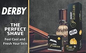 Cuchillas de Afeitar de Doble Filo Derby Premium, Paquete de 100 |   Cuchillas DE de Acero Inoxidable al por Mayor - Product Image 3