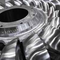 Bagian pengecoran investasi presisi kustom baja tahan karat 304/316 CF8M layanan pengecoran kualitas turbin roda Pelton
