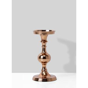 Vente chaude Aluminium Or Enduit Pilier Bougeoir Pour Événement Fête De Mariage Table Éclairage Décor Bougie Piliers - Product Image 4