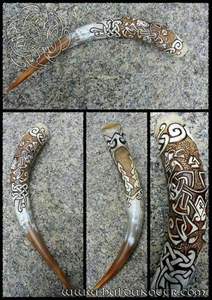 Cuerno Vikingo Artesanal para Beber, Ecológico y Personalizable para Hidromiel/Cerveza, Ideal para Fiestas Navideñas y Festivas - Product Image 5