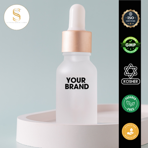 Suero Facial Antiarrugas con Vitamina C y Ácido Hialurónico, Venta al por Mayor, OEM ODM, para el Cuidado de la Piel, Marca Privada - Product Image 1