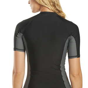 Women UPF50+ Digital <b>Print</b> Spandex Rash Guard Breathable Quick Dry Stretch Long Sleeve Swim <b>Surf</b> Active Top - Product Image 5