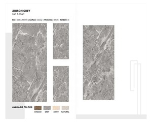 Fournisseur indien Carreaux de sol aspect marbre en porcelaine polie 60x120cm onyx brun - Product Image 5