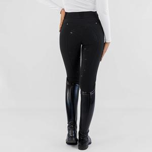 Pantalones de mujer ecuestres de alta calidad, ropa personalizada elástica de 4 vías, pantalones de montar a caballo al por mayor a granel - Product Image 4