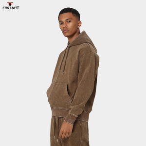 เสื้อมีฮู้ดผู้ชายซักได้แบบสวมหัว - Product Image 3