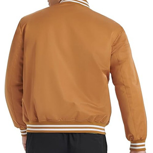 Blouson universitaire personnalisé pour homme 2026 avec capuche respirante, idéal pour l'hiver, manches en cuir style Letterman - Product Image 5