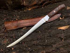 Hecho a mano al por mayor PRESTIGE BLADES cuchillo de filete de acero al carbono hecho a medida ambidiestro Apto para lavavajillas cuchillo de filete de alta calidad - Product Image 2