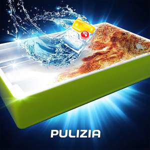 Finish, Quantum Ultimate 180 Pastillas para Lavavajillas con Tecnología Activblu, 3 Paquetes de 60 Pastillas, Limón - Product Image 2