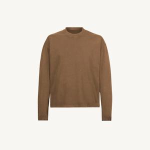 Camisetas Unisex Personalizadas con Serigrafía OEM, 100% Algodón, Color Personalizado, Estilo Casual, Manga Larga, Corte Holgado, Ecológicas - Product Image 1