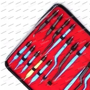 Rhinoplasty Gubisch Set Nose 15Pcs Preservation Set Nasal Surgery <b>Kit</b> Septoplasty Nasal Surgery Tool ENT Instruments by Vaslcare - Product Image 4