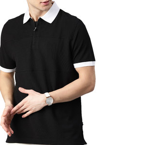 T-shirt polo pour homme en matériau durable, disponible en vente en gros, T-shirt polo pour homme anti-rides de qualité supérieure sur mesure - Product Image 1