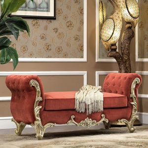 Diván tallado a mano para sala de estar, muebles de estilo francés - Product Image 6