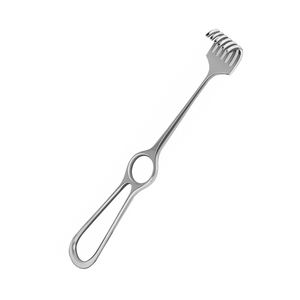 KOCHER รถดึงกลับ 220 มม. 8.34" 6 ง่ามความลึก 15.5 มม. กว้าง 30 มม. เครื่องดึงกลับผ่าตัดแบบใช้ซ้ําได้ที่ไม่ผ่านการฆ่าเชื้อ - Product Image 2