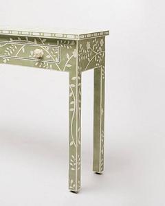 Meubles de rangement pour la maison Table console incrustée d'os Meubles de salon anciens - Product Image 3