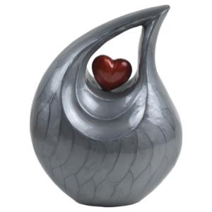 Multi Colored Fresh Teardrop Memorial Urns With Metal Combo Design Home Decor Urns Best <b>Funeral</b> <b>Supplies</b> Pet Urns - Product Image 3