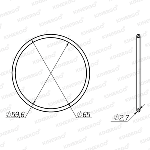 โอริง ORZF05 สำหรับ ORZF05 948TE 9HP48 (948TE) - Product Image 2