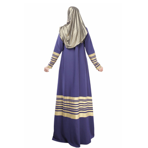 Abaya islamique en lin respirant et élégante, robe traditionnelle musulmane vintage longue jusqu'aux chevilles, prix de vente le plus bas, MOQ faible, décontractée, printemps - Product Image 4