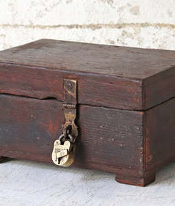 Boîte de rangement en bois personnalisée écologique, décorative, portable, cadeau et artisanat avec design mural, fabriqué en Inde - Product Image 2