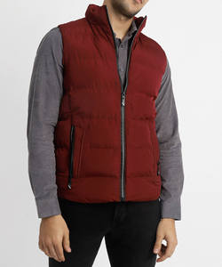 Veste sans manches sans capuche Veste à bulles Logo personnalisé OEM Haute qualité Imperméable Coupe-vent Veste d'hiver pour hommes avec poches - Product Image 1
