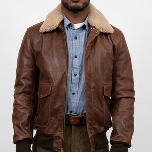 แจ็คเก็ตหนังแกะแท้คุณภาพสูง สไตล์อบอุ่น สำหรับผู้ชายและผู้หญิง เหมาะสำหรับฤดูหนาว - Product Image 2