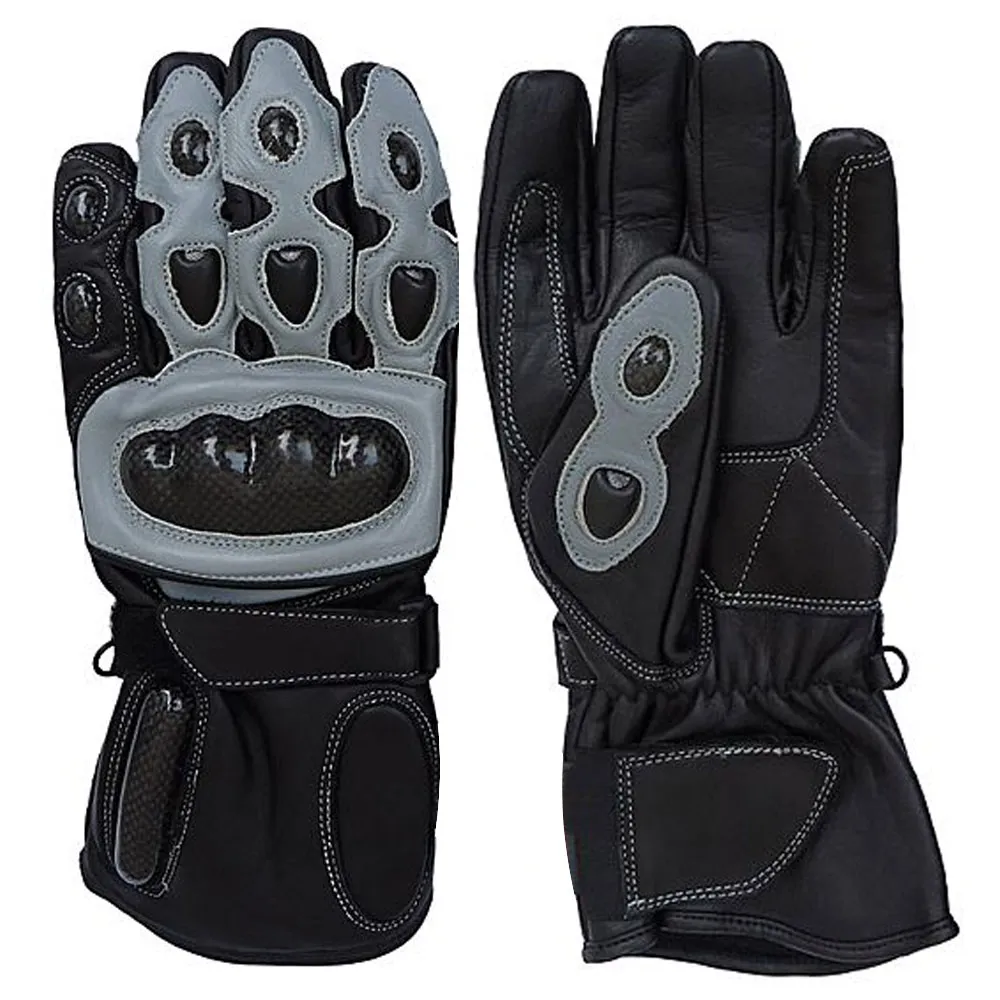 Vente en gros de gants de moto d'hiver antistatiques pour hommes gants de moto personnalisés gants de moto de course