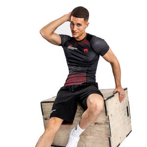 Rash Guards personalizados para luchadores MMA BJJ Compresión Anti UV Fit HQ Print Sublimado Jiu Jitsu Kimono de Jiu Jitsu - Product Image 1