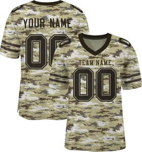 Diseños de inspiración patriótica Cómodos y duraderos Perfecto para entrenamiento y ropa de juego Camisetas de fútbol americano auténtico - Product Image 2