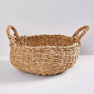 Recipientes de Almacenamiento de Pasto Marino, Organizador de Repostería para Cocina, Decoración Tejida, Cesta de Rafia, Contenedor de Pasto Marino - Product Image 4