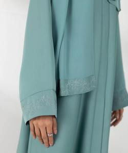 2025 femmes à la mode imperméable Vintage léger prière Abaya nouveau Design traditionnel musulman vêtements tenue décontracté y compris - Product Image 4