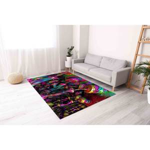 Alfombra Psicodélica con Diseño de Hongos: Tapete Artístico Colorido, Alfombra de Chenilla - Product Image 2